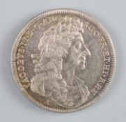 British Medals, James II, Coronation 1685, the official silver medal, by John Roettier,laureate,