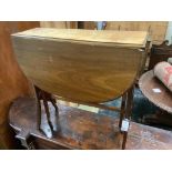 An Edwardian mahogany Sutherland table