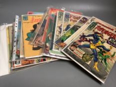 ° A collection of mixed Marvel and other comic books