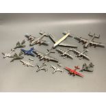 Dinky and Meccano ltd die cast aeroplanes