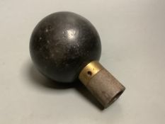 An inert WWI French ball grenade. Please note - only available to UK buyers. Collection only -