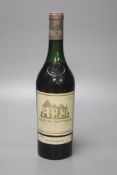A bottle of Chateau Haut Brion, 1962