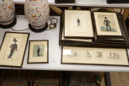 A collection of assorted 19th century Military paintings and prints including Murray Urquhart (