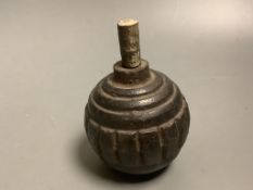 An inert German WWI Angel grenade. Please note - only available to UK buyers. Collection only -
