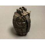 An inert British mills No.5 grenade WWI. Please note - only available to UK buyers. Collection only