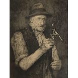 Charles Spencelayh (1865-1958) etching