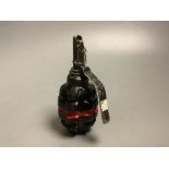 An inert WWII Polish F1 practice grenade. Please note - only available to UK buyers. Collection