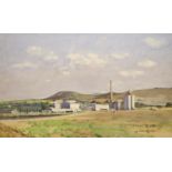 Norman Wilkinson (1878-1971), watercolour, Pitstone Cement plant, Buckinghamshire, signed, 34 x 52