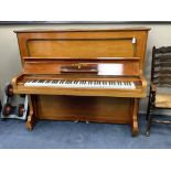 A Steinway & Sons Vertegrand upright piano, No. 126782 (1908)