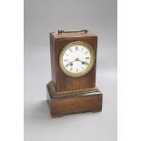 An Edwardian mantel clock, height 35cm