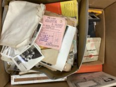 A photographic archive including albums, in 3 boxes.