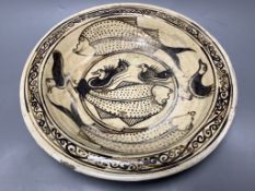 A Sukhothai style stoneware bowl32cm