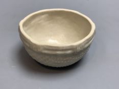 A Chinese Ding type basketware cup, diameter 8cm