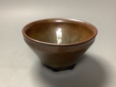 A Chinese hare's fur bowl, 12cm