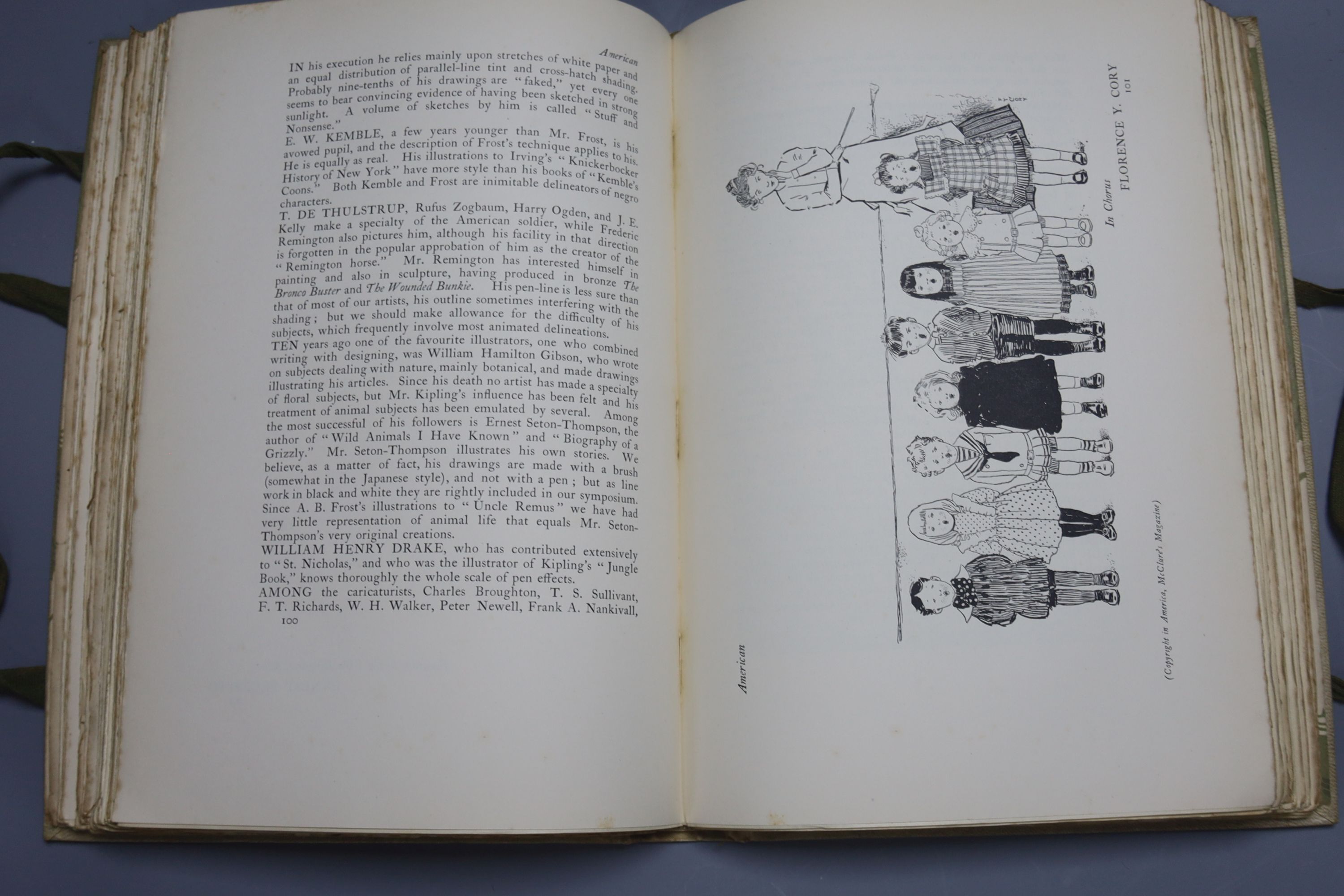 ° Home,C - Modern Pen Drawings 1901, European and American, edition 280/300 - Image 5 of 5