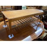 A Rempley teak sliding top coffee table, circa 1970,