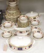 A Royal Crown Derby 'Derby Border' pattern part dinner service(approximately 55 pieces)