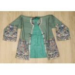 A Chinese Kesi ‘dragon’ jacket, late Qing dynasty, alterations and some wear