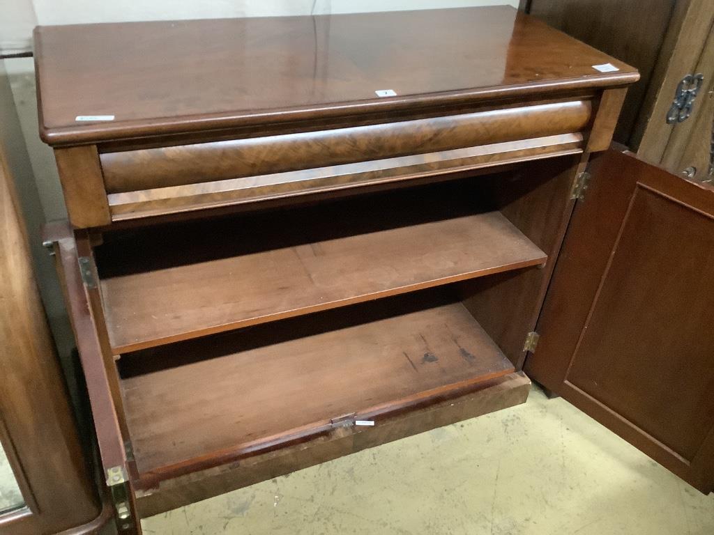 A Victorian mahogany chiffonier, width 106cm depth 46cm height 95cm - Image 2 of 3