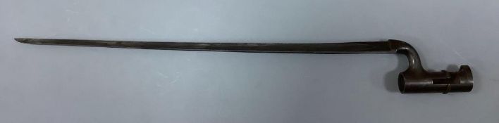 An 1853 pattern Enfield bayonet, length 53cm