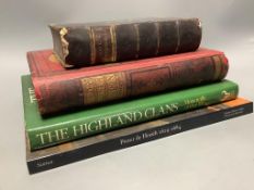 ° Four various books to include Lives of Scotish Writers by David Irving, 2 vols in 1; Old and New