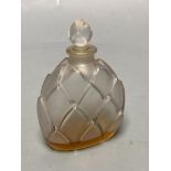 A Lalique Marquila perfume bottle