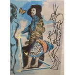 Salvador Dali (1904-1989), lithograph on Japan paper, Courtier Asasove, 1976, signed in pencil and