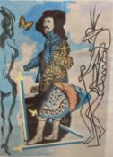 Salvador Dali (1904-1989), lithograph on Japan paper, Courtier Asasove, 1976, signed in pencil and