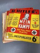 Hitler's Mein Kampf Magazines Original 1938 published for British Retail (18) Magazine set, issue
