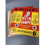 Hitler's Mein Kampf Magazines Original 1938 published for British Retail (18) Magazine set, issue