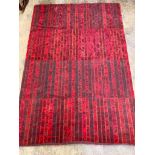 An Afghan flatweave rug, 195 x 134cm