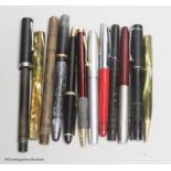 A collection of pens