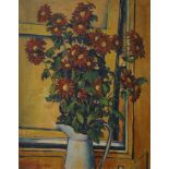 Llewelyn Petley-Jones (1908-1986), oil on canvas, 'Fleurs', signed and dated 1940, 81 x 85cm
