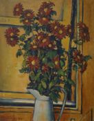 Llewelyn Petley-Jones (1908-1986), oil on canvas, 'Fleurs', signed and dated 1940, 81 x 85cm