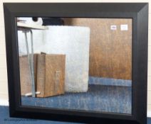 A contemporary distressed mirror, 91.5 cm wide, 76.5 cm highProvenance - a country estate near Rye,