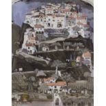 Graham Clarke, coloured aquatint, Tournesols Vincent, signed, 29/400, 34 x 27cm