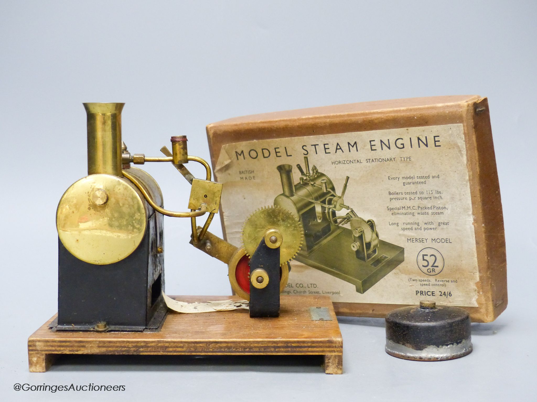 A boxed Mersey Model Co Ltd model steam engine - Image 2 of 2