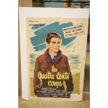 A French film poster for Le Quatre Cents Coups (400 Blows), 59 x 40cm, unframed