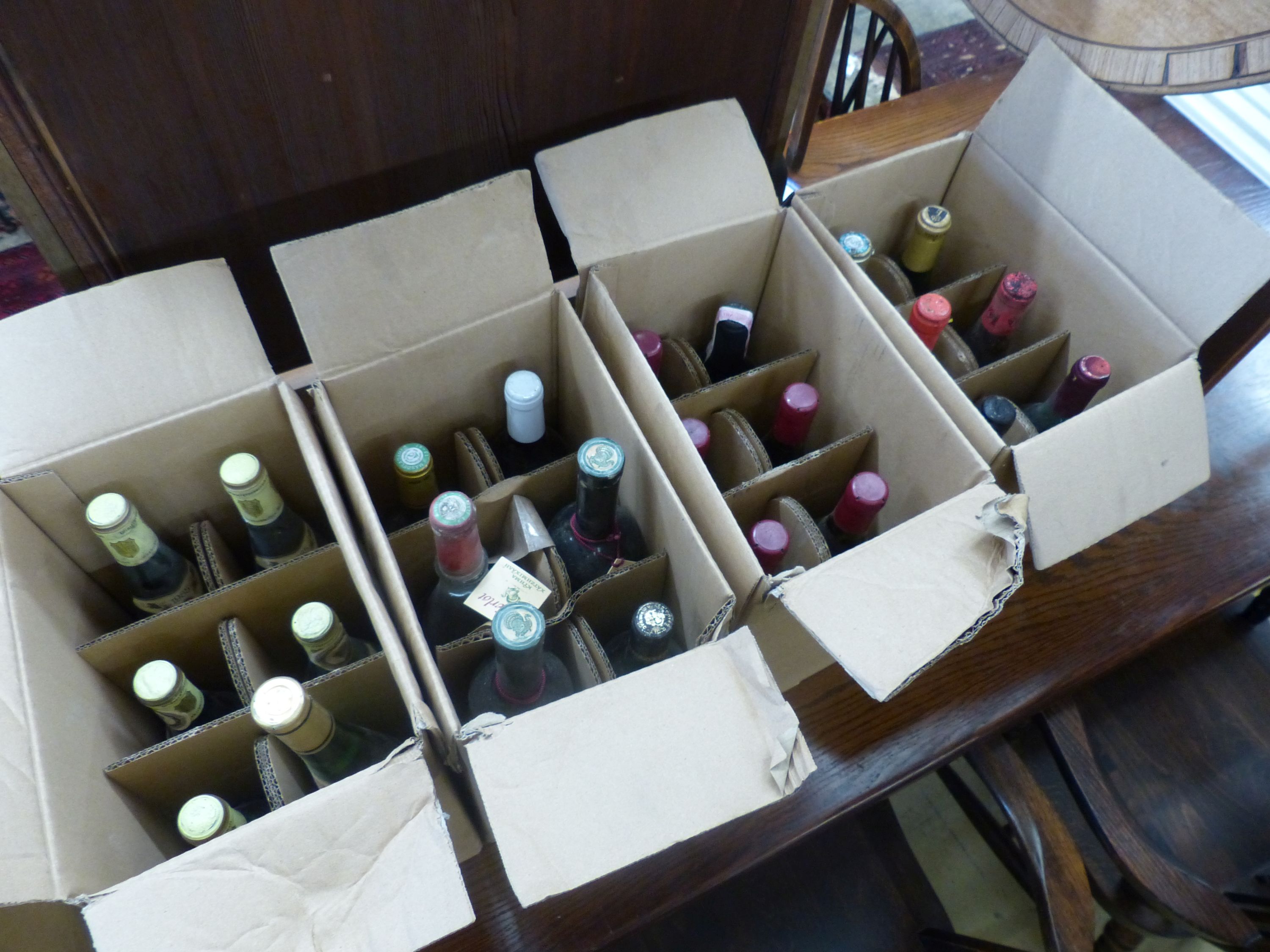 Approximately 74 bottles of assorted wines and spirits including Cahors 1978, Chateau du Cricastin - Image 2 of 15