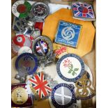 A quantity of various British Car badges