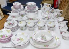 A Spode 'Marlborough Sprays' part tea and dinner service