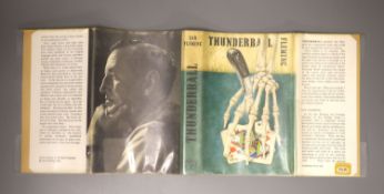 ° Fleming, Ian- Thunderball, 1st edition, original cloth, with unclipped d/j designed by Richard