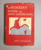 ° Baedeker, Karl - 21 guides, including Baedeker’s Riviera and South-Eastern France and Corsica,