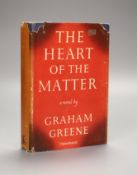 ° Greene, Graham - The Heart of the Matter, 1st edition, original blue cloth, in unclipped d/j