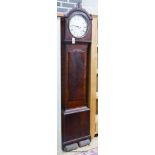 A Regency mahogany eight day longcase clock, height 202cm