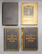 ° Sayers, Dorothy L. - 4 works - The Unpleasantness at the Bellona Club, 2 copies, 1st editions,