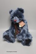 A Charlie Bear Isabella colelction "Cain", 20 inches together with certificate signed by Charlie