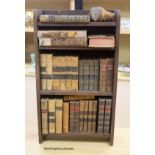° A group of 19th century leather bindings including Waverley Novels, Rob Roy, Tales of The