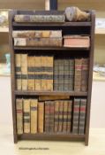 ° A group of 19th century leather bindings including Waverley Novels, Rob Roy, Tales of The