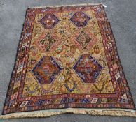 A Turkish Kelim flatweave rug, 200 x 150cm